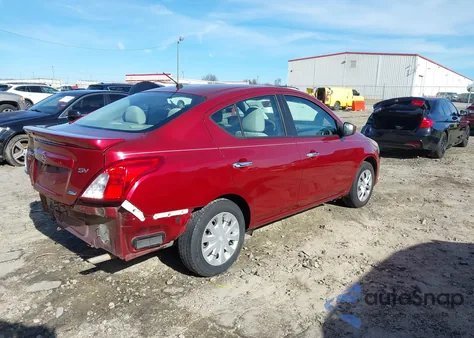 2016 Nissan Versa 1.6 S/1.6 S+/1.6 Sl/1.6 Sv из США, поврежденный, VIN 3N1CN7APXGL844758